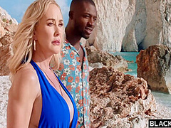 Brandi Love, Jack Rippher And Leigh Darby In Has Intense Bbc Adventure On Vacation 12 Min