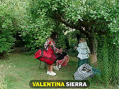 MOMMY4K. Sexy brunette Cougar Valentina Sierra is having a hard sex with her offspring’s BF in public