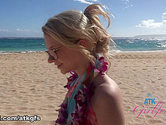 Riley Star in Virtual Vacation Movie - AtkGirlfriends