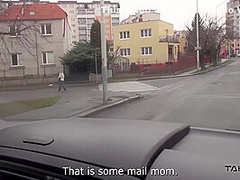 Stranger Convince Brasil Babe To Come In Van And Cum On Her Hairy Pussy 8 Min - Huge Boobs