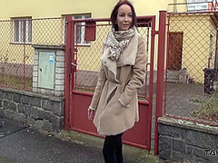 Stranger Convince Brasil Babe To Come In Van And Cum On Her Hairy Pussy 8 Min - Huge Boobs