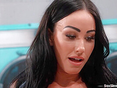 I fucked my dildo in a public laundromat when a guy shows up