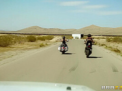 Bloodthirsty Biker Babes: Part 3 With Johnny Sins, Anna Bell Peaks, Felicity Feline - Brazzers