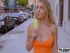Gabbie Carters Desire To Be Gaped Comes True 12 Min
