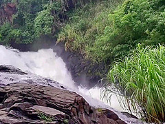 Wild Sex In Jungle At The Waterfall