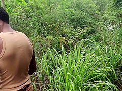 Wild Sex In Jungle At The Waterfall