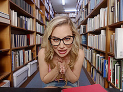 Milf Librarian Is Secretly Addicted To Eating Cum With Johnny Love, Blake Blossom, Jenna Starr - Brazzers