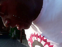 Beautiful Oiled Babe Gets Anally Slammed Outdoors By Bbc