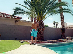 Big Tit Bikini Babes Fucking The Pool Guy - Brock Cooper, Fit Kitty And Sarah Jessie