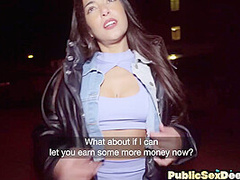 Public bigass babe cockriding stranger