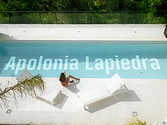 Apolonia By The Pool With Christian Clay, Apolonia Lapiedra - Brazzers