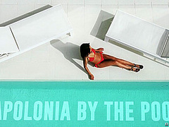 Apolonia By The Pool With Christian Clay, Apolonia Lapiedra - Brazzers