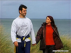 Victoria Takes Two Rides on the Beach - Private Porn Sex Videos