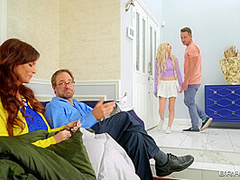 Chastity Blanket With Van Wylde, Kenzie Reeves, Syren De Mer - Brazzers