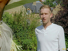 Sex With The Scarecrow With Danny D, Brooklyn Blue - Brazzers