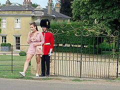 Stroking The Guard's Post With Danny D, Sofia Lee - Brazzers