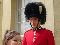 Stroking The Guard's Post With Danny D, Sofia Lee - Brazzers