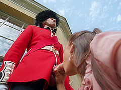 Stroking The Guard's Post With Danny D, Sofia Lee - Brazzers