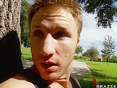 Can You Catch Up With These Juggs? With Levi Cash, Micah Moore - Brazzers