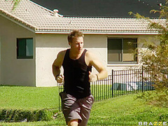 Can You Catch Up With These Juggs? With Levi Cash, Micah Moore - Brazzers