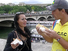 Ep-7: Bon Voyage Keiran With Manuel Ferrara, Keiran Lee, Sandra Romain - Brazzers