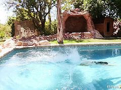 Balls Deep In The Deep End With Xander Corvus, Holly Halston - Brazzers