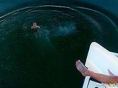 Fucking On The Open Water: Part Two With Xander Corvus, Vanessa Cage - Brazzers