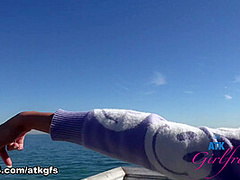 Aubry Babcock in Virtual Date Movie - AtkGirlfriends