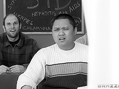 Watching My Teachers Have Sex With Johnny Sins, Laura Bentley - Brazzers