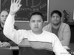 Watching My Teachers Have Sex With Johnny Sins, Laura Bentley - Brazzers