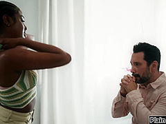 You shouldnt have spied on me stepdad now I make you lick me