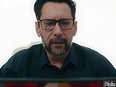 You shouldnt have spied on me stepdad now I make you lick me