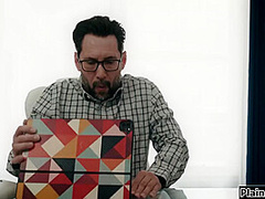 You shouldnt have spied on me stepdad now I make you lick me