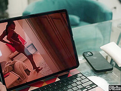 You shouldnt have spied on me stepdad now I make you lick me