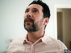 You shouldnt have spied on me stepdad now I make you lick me