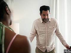 You shouldnt have spied on me stepdad now I make you lick me