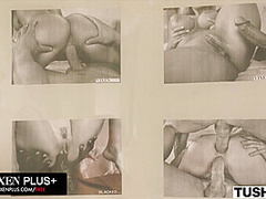 TUSHY Gorgeous Besties Milan Cheek And Polly Yangs Have Crazy Anal Foursome On Couples Getaway