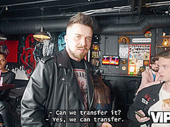 VIP4K. I'm brave enough to fuck a stranger in the bar