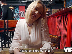 VIP4K. I'm brave enough to fuck a stranger in the bar
