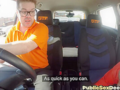 Driving examinator ravaging mechanic