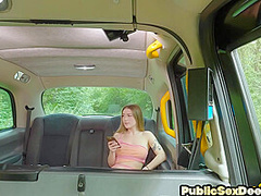 Real amateur babe pussysmashed in public