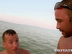 Colette, Anal Threesome on the High Seas - Private Porn Sex Videos