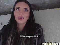 Public fucking skinny european amateur