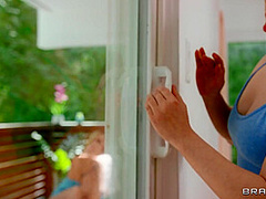 Fucking Our Tiny Bratty Treat With Charles Dera, Kendra Sunderland, Haley Spades - Brazzers