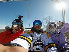 Dp With A Snow Angel With Mick Blue, Damon Dice, Angel Youngs - Brazzers