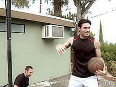 Air Juggs With Charles Dera, Haley Cummings, Alanah Rae - Brazzers