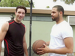 Air Juggs With Charles Dera, Haley Cummings, Alanah Rae - Brazzers