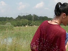 Stretch My Tight Anus By The Lake