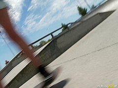 Skate Or Dick With Britney Amber, Bill Bailey - Brazzers