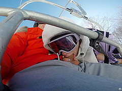 Dp With A Snow Angel With Mick Blue, Damon Dice, Angel Youngs - Brazzers